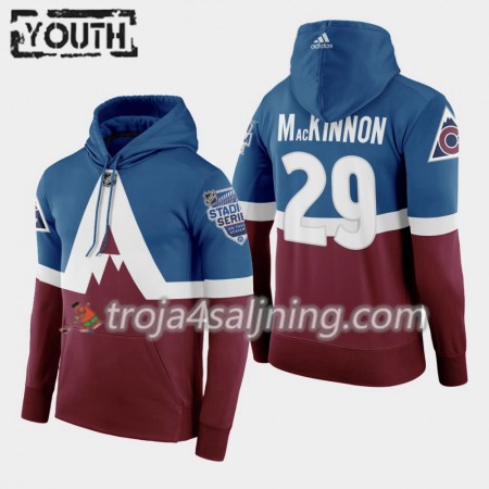 Colorado Avalanche Nathan Mackinnon 29 2020 Stadium Series Hooded Sweatshirt - Barn